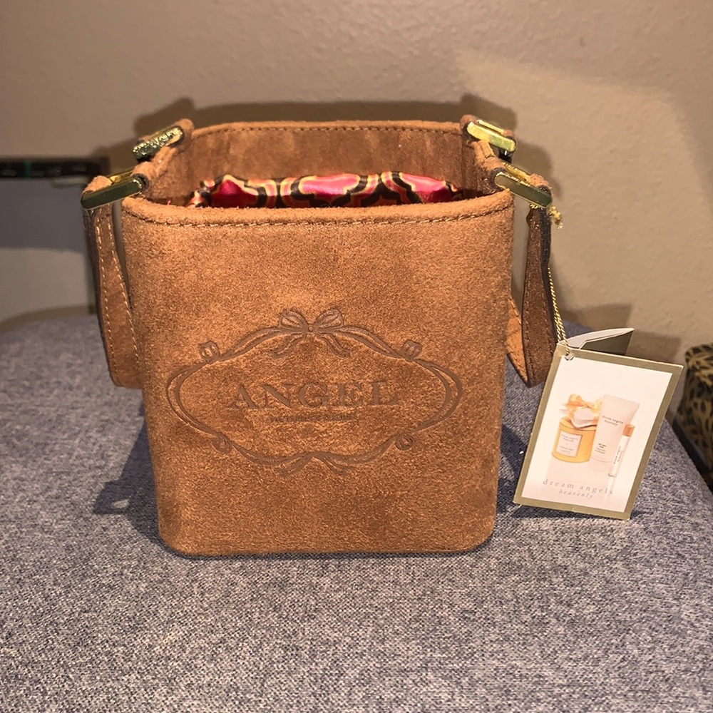 Vintage Victoria’s Secret Angel Suede Box Bag